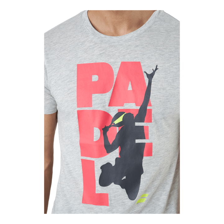 T-shirt Padel Cotton Grey