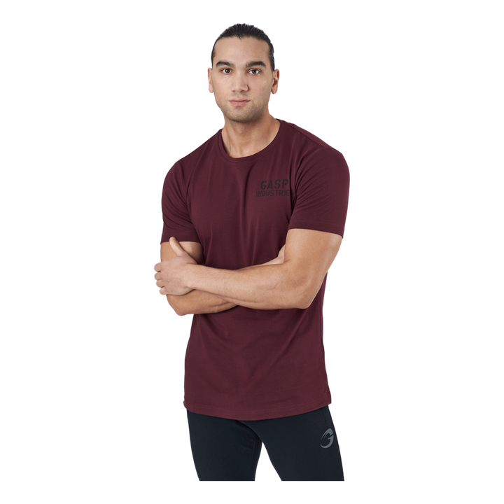 89 Classic Tap Tee Maroon