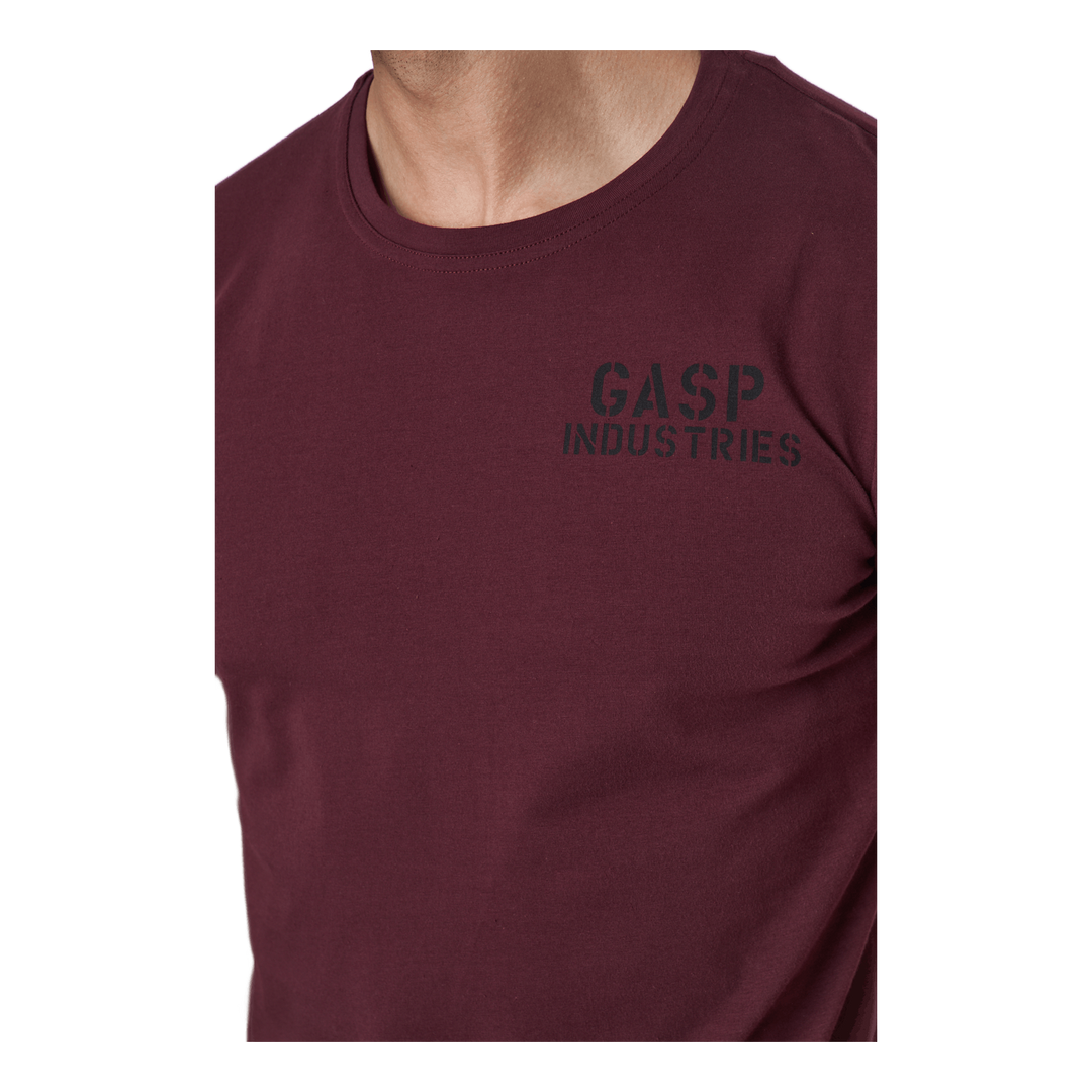 89 Classic Tap Tee Maroon