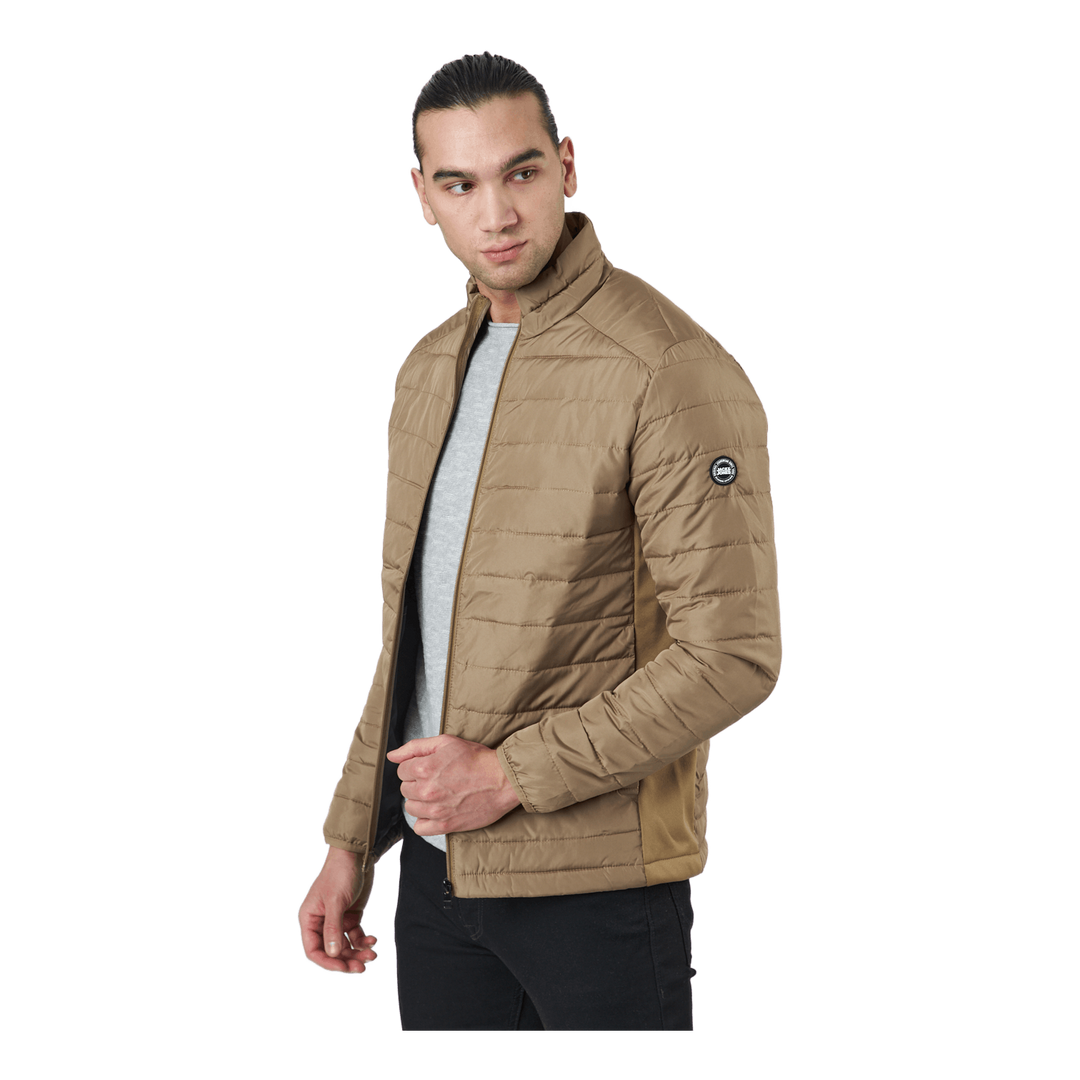Jjeace Spring Puffer Collar Sn Elmwood