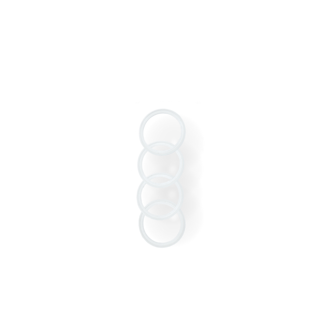 4-pack Silicone Rings