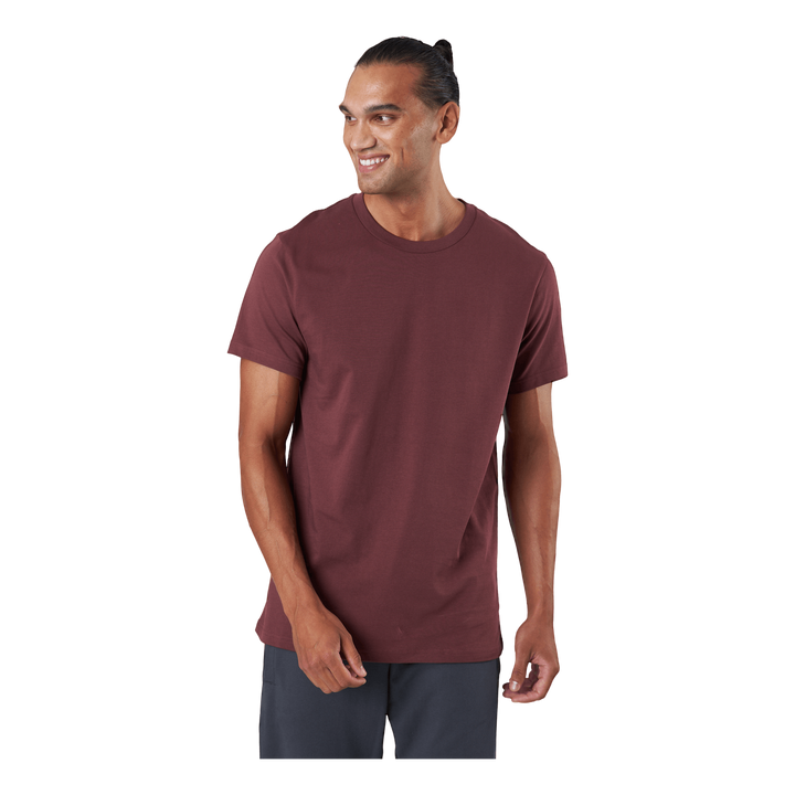Crew Neck Regular Burgundy