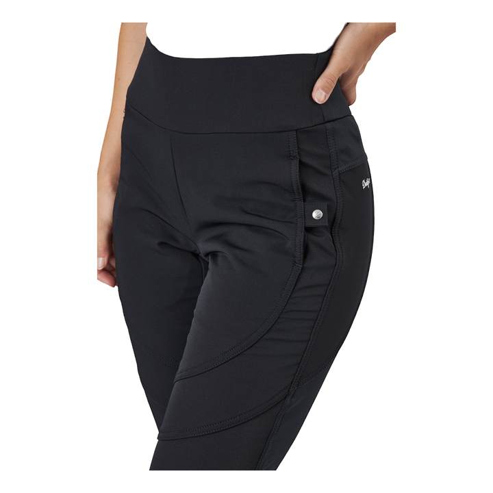 Fliza Plain Pants Black