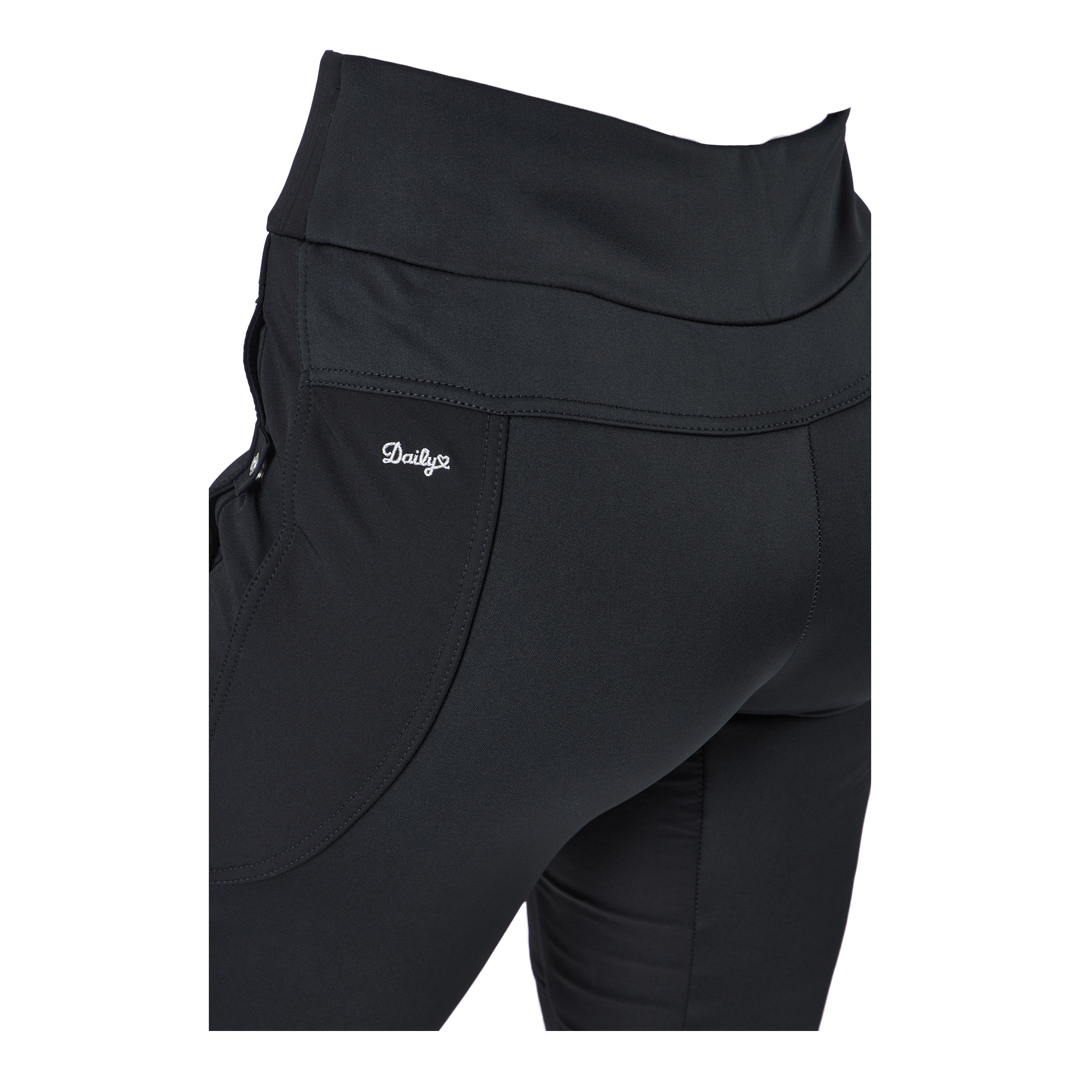 Fliza Plain Pants Black