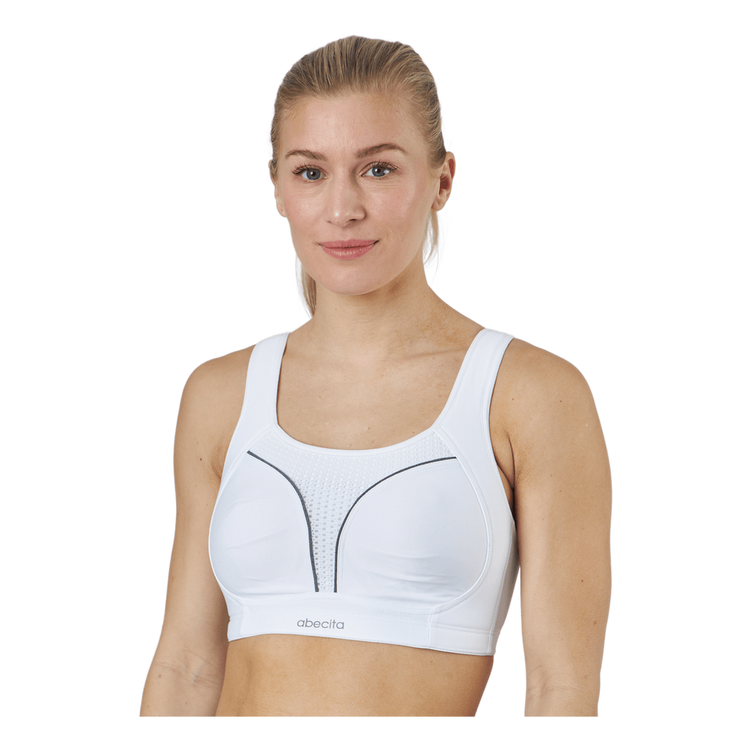 Dynamic. Sports Wireless Bra W White/grey