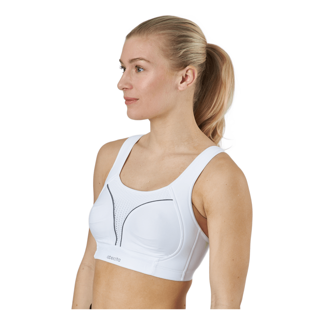 Dynamic. Sports Wireless Bra W White/grey