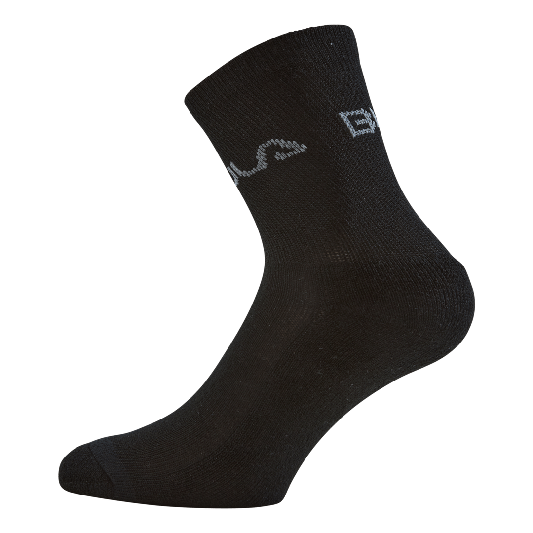 Junior 2pk Wool Sock Black