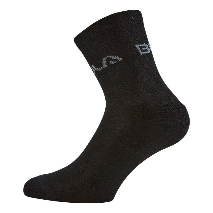 Junior 2pk Wool Sock Black
