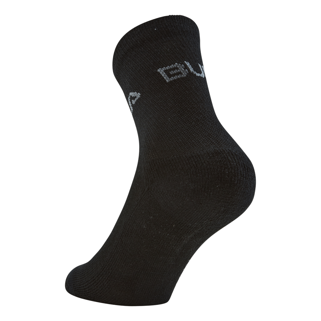 Junior 2pk Wool Sock Black