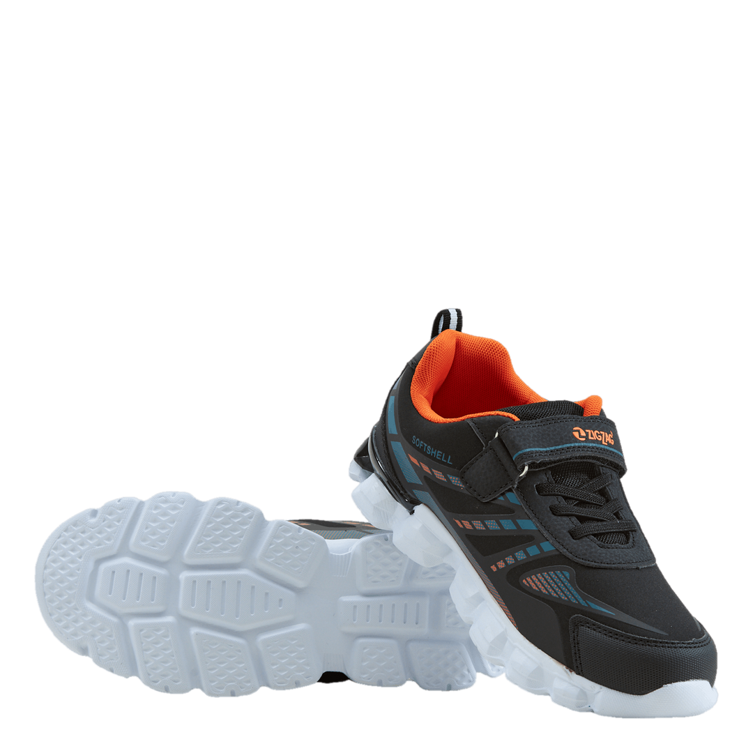 Nunstu Kids Shoe W/lights Black