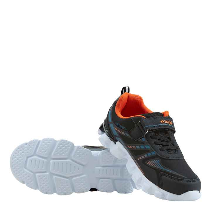 Nunstu Kids Shoe W/lights Black