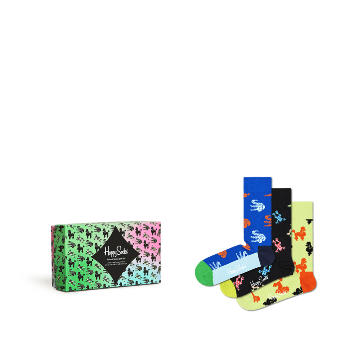 3-pack Animal Socks Gift Set 200