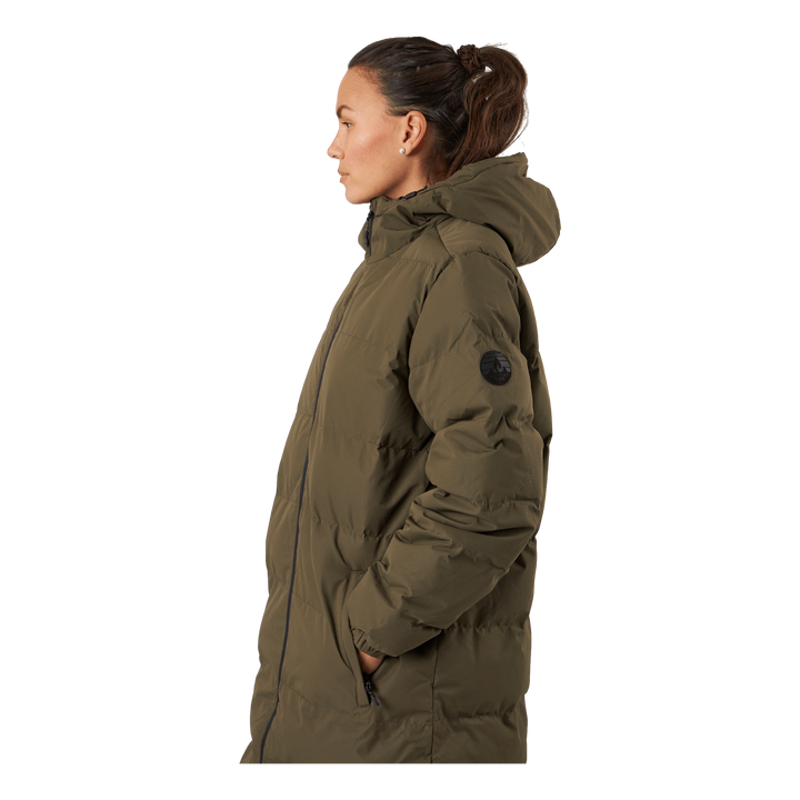 Abella W Long Padded Jacket Tarmac