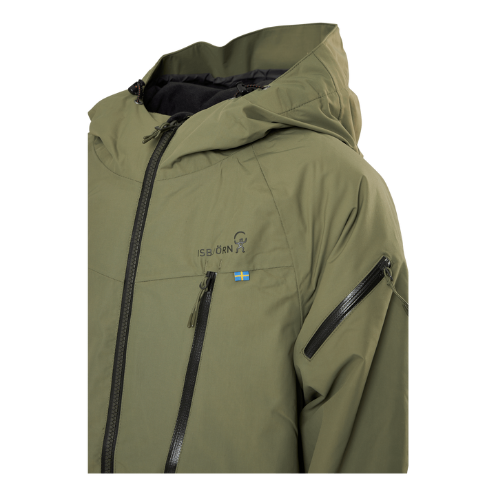 Carving Winter Jacket Teens Moss