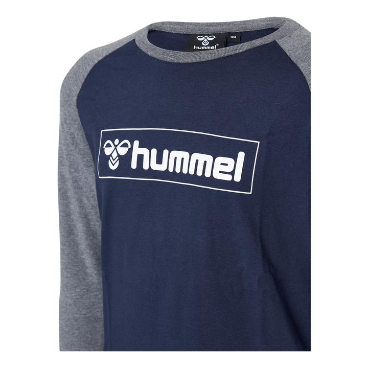 Hmlbox T-shirt L/s Black Iris