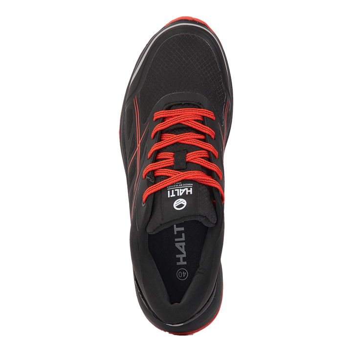 Ahma Low Spike Black/ Red