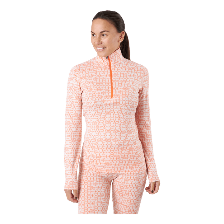 Women 250 Vertex Ls Half Zip A Snow/flash/j