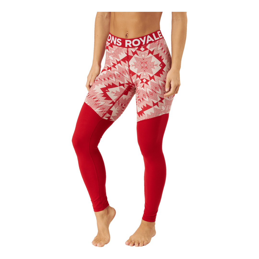 Cascade Merino Flex 200 Leggin Retro Red Nordtek