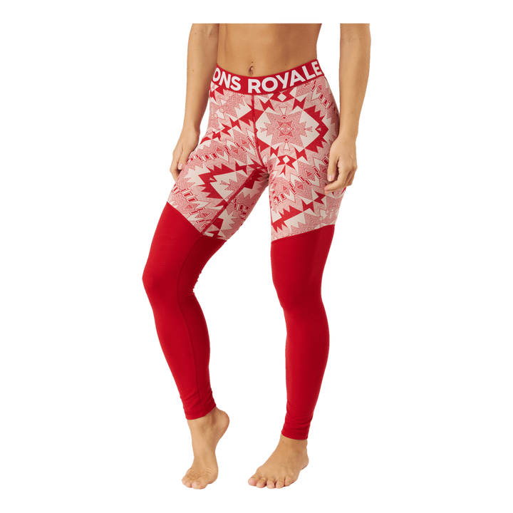 Cascade Merino Flex 200 Leggin Retro Red Nordtek