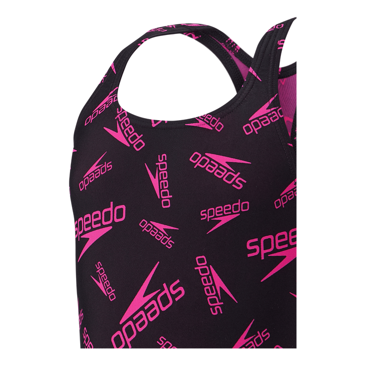 Boom Logo Medalist Jf Black/electric Pink