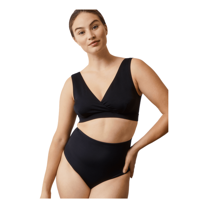 Bikini Top- Full Cup Black