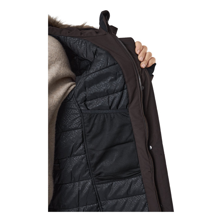 Erika Wns Parka 3 Brown