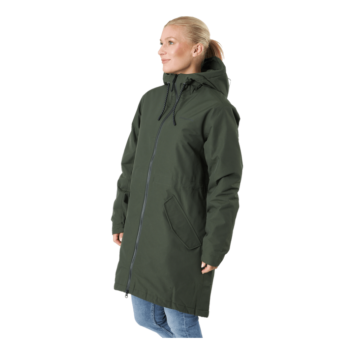 Marta-lisa Wns Parka Green