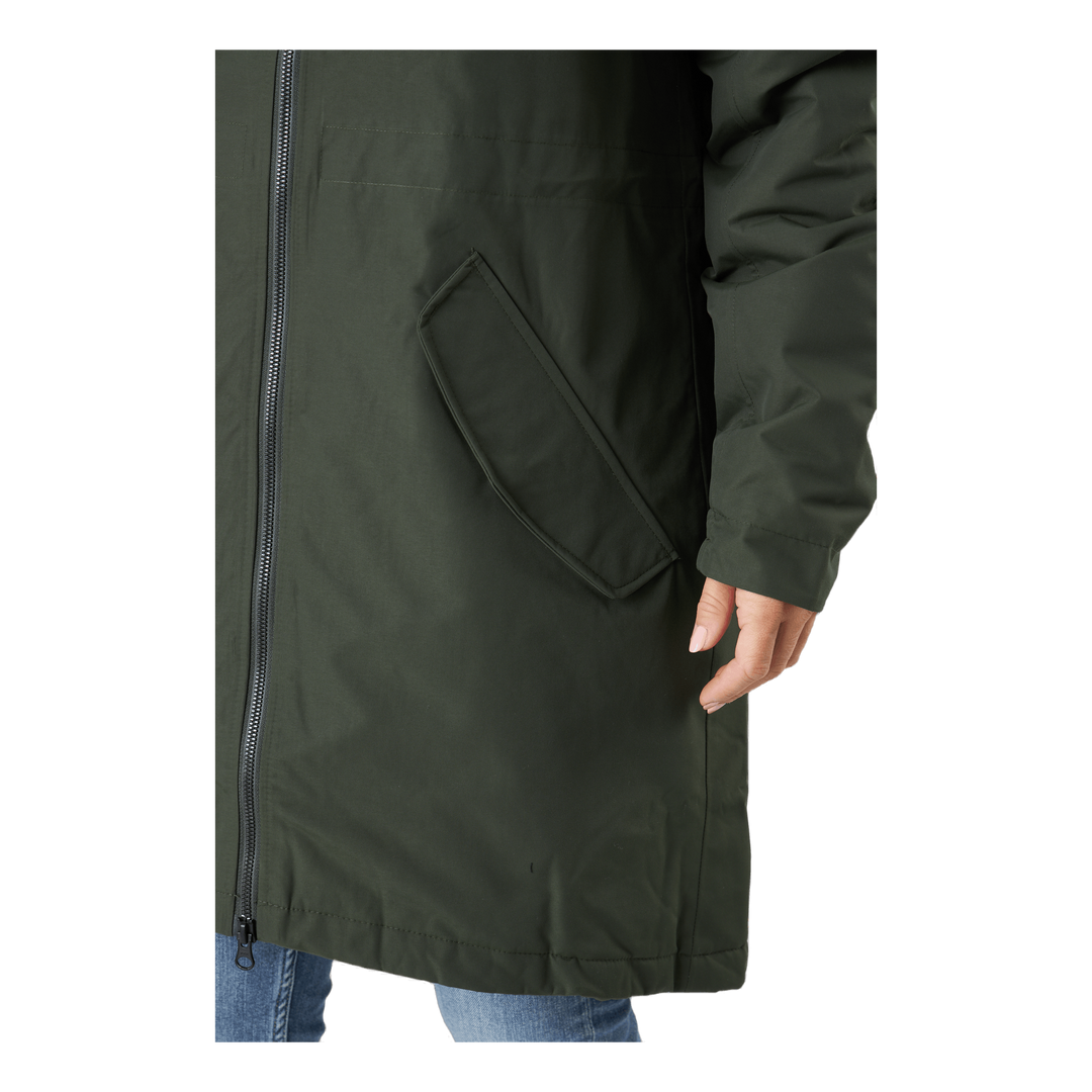 Marta-lisa Wns Parka Green