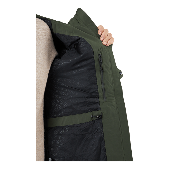 Marta-lisa Wns Parka Green