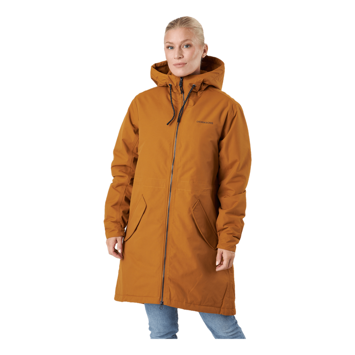 Marta-lisa Wns Parka Orange