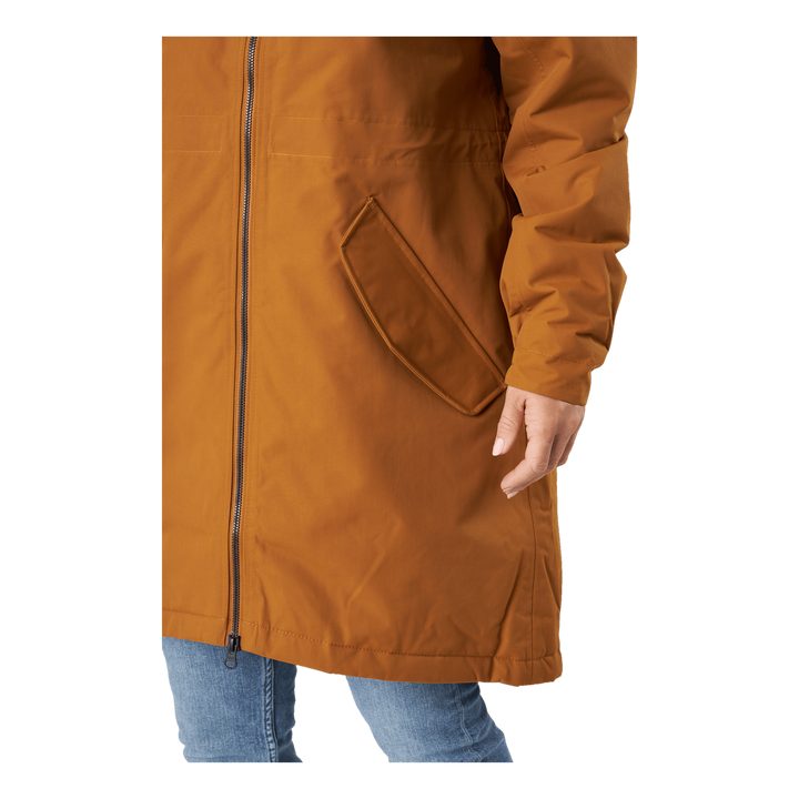 Marta-lisa Wns Parka Orange
