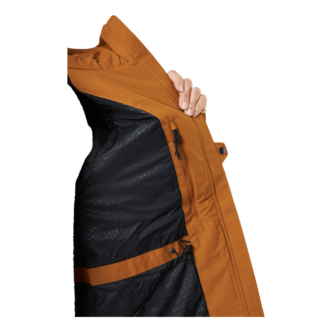 Marta-lisa Wns Parka Orange