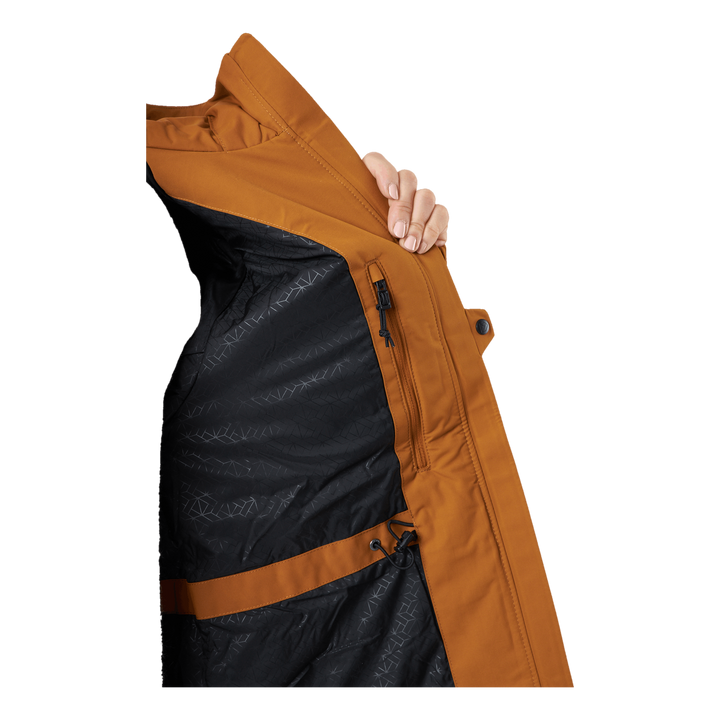 Marta-lisa Wns Parka Orange