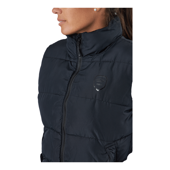 Elmira Reco Waistcoat Black