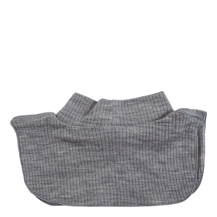 Rib Baby Neck Warmer Greymelange