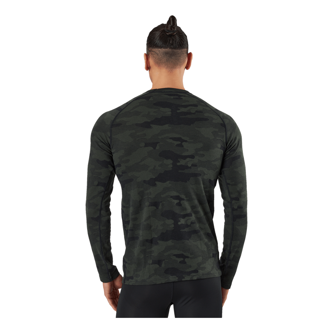 Camo Merino Wool Crew Dolive