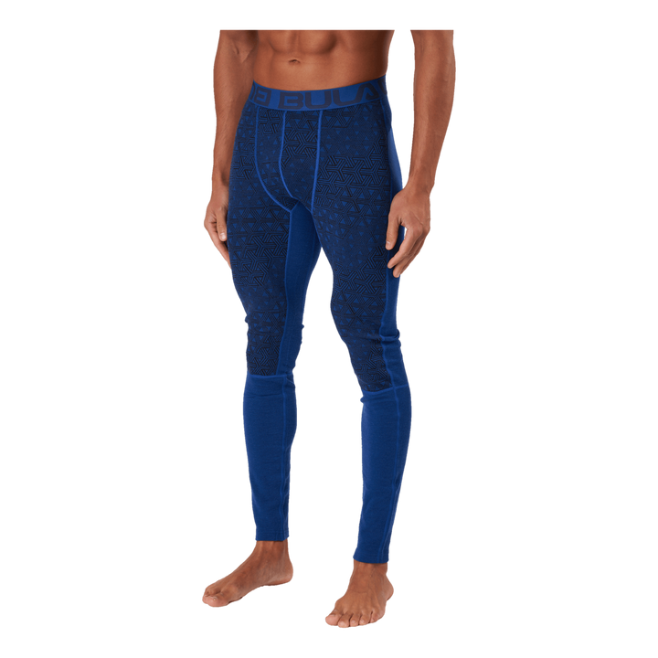 Geo Merino Wool Pants Lapis
