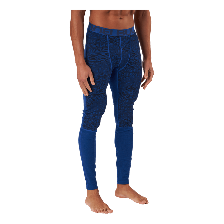 Geo Merino Wool Pants Lapis