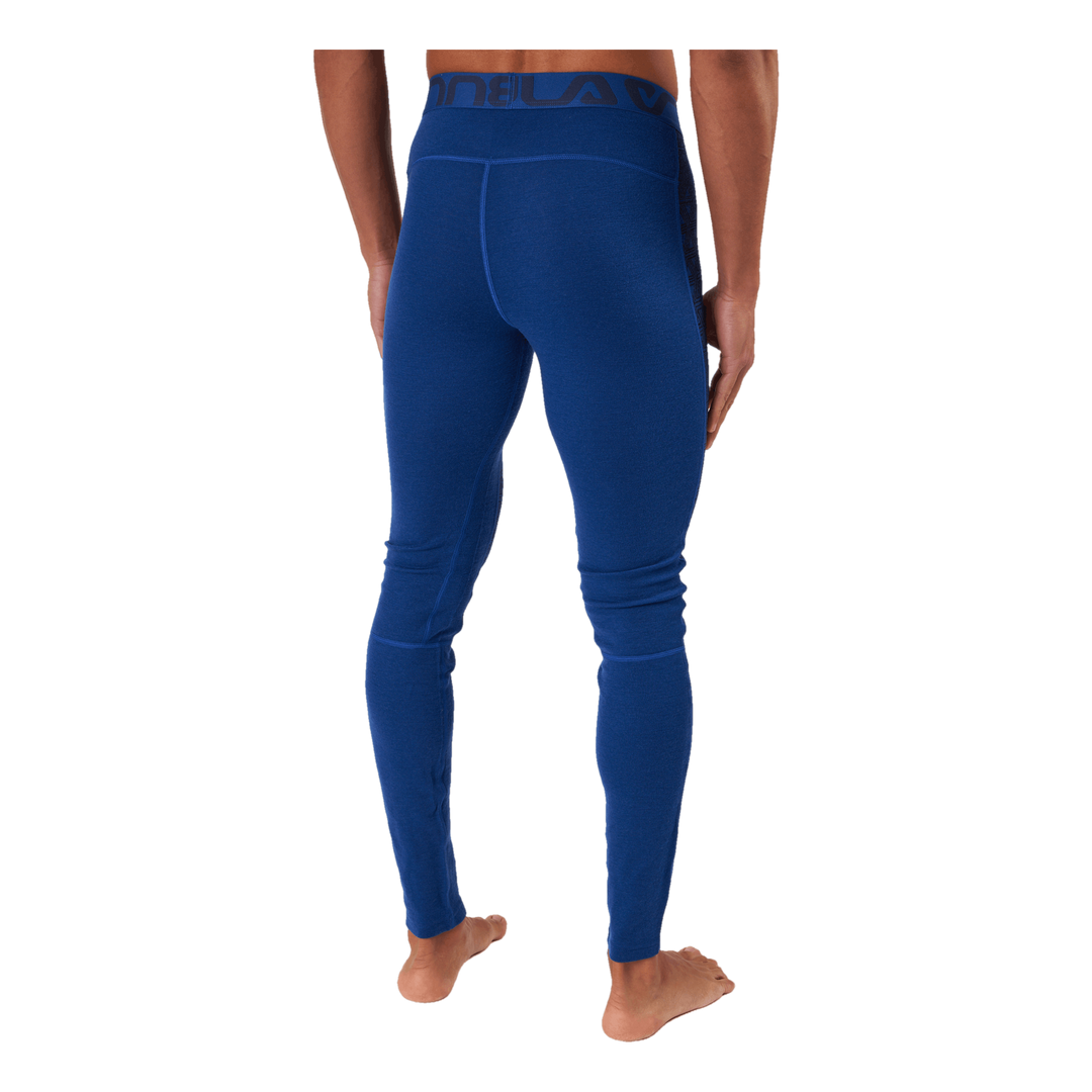 Geo Merino Wool Pants Lapis