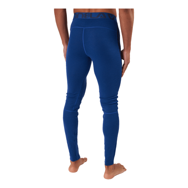 Geo Merino Wool Pants Lapis