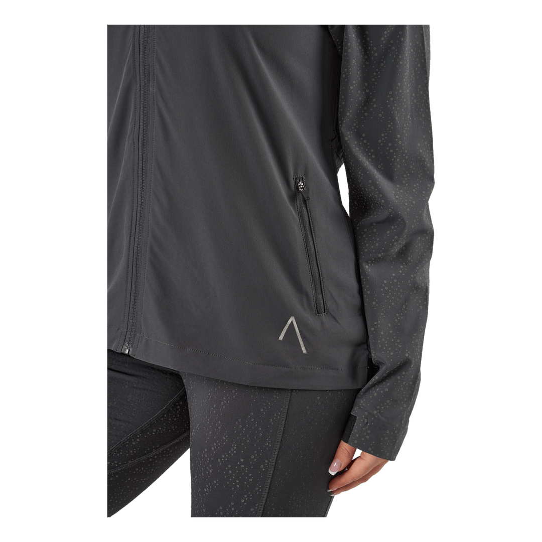 Run Reflective Jacket Black / Grey
