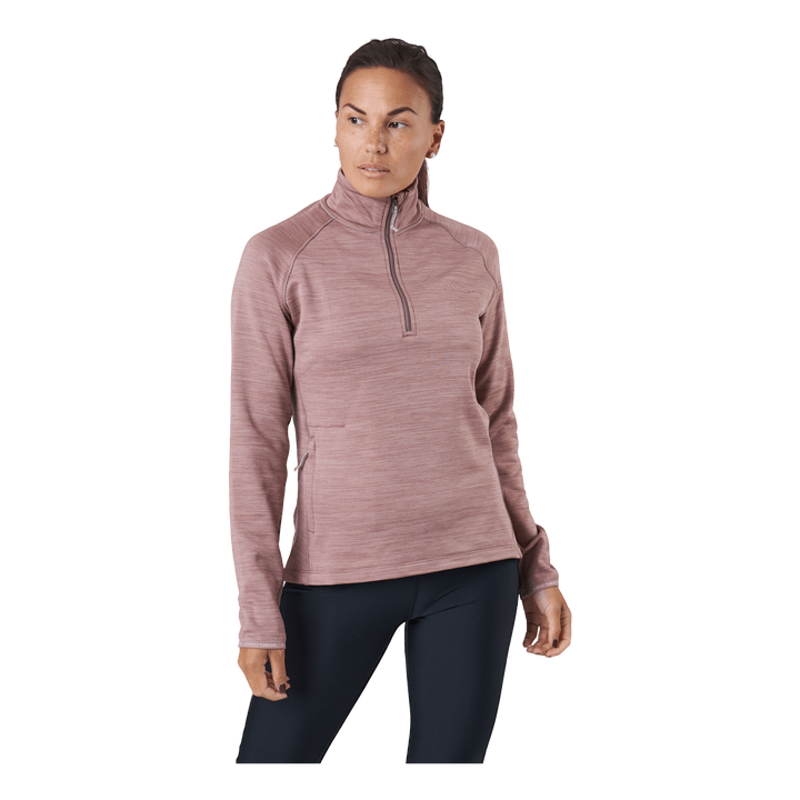 Berthe Midlayer Half Zip Taupe
