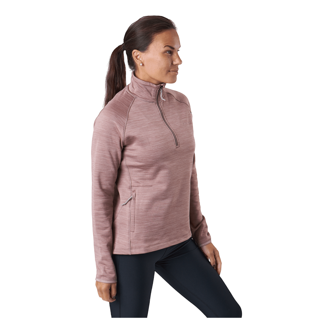 Berthe Midlayer Half Zip Taupe