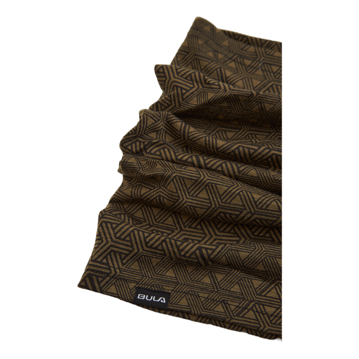Printed Wool Tube Web Moss