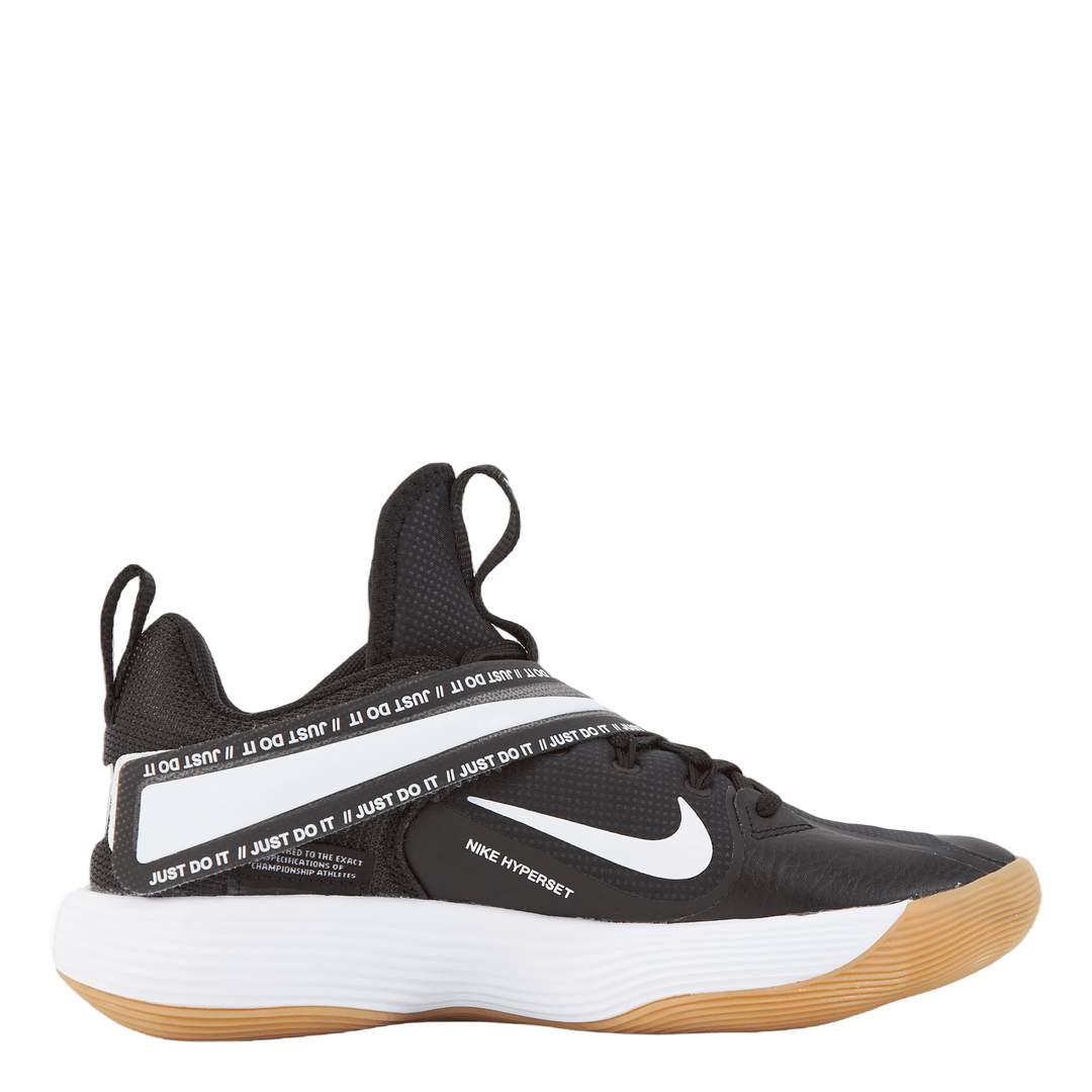 Nike React Hyperset Unisex Ind Black/white