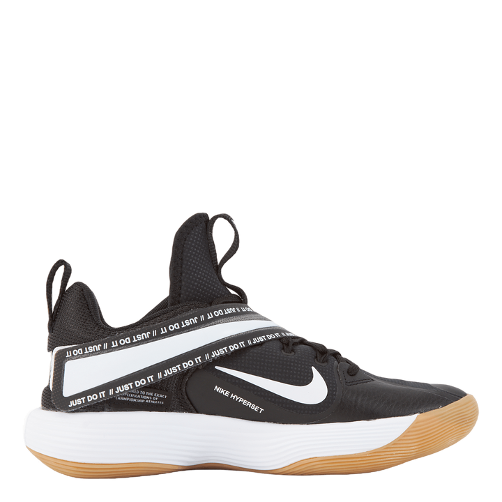 Nike React Hyperset Unisex Ind Black/white