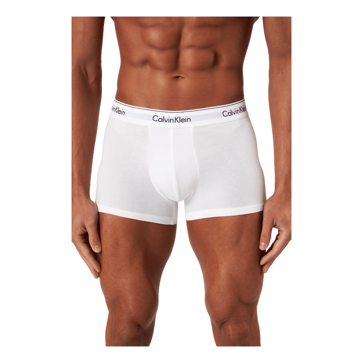 Modern Ctn Stretch Trunk 3Pk White