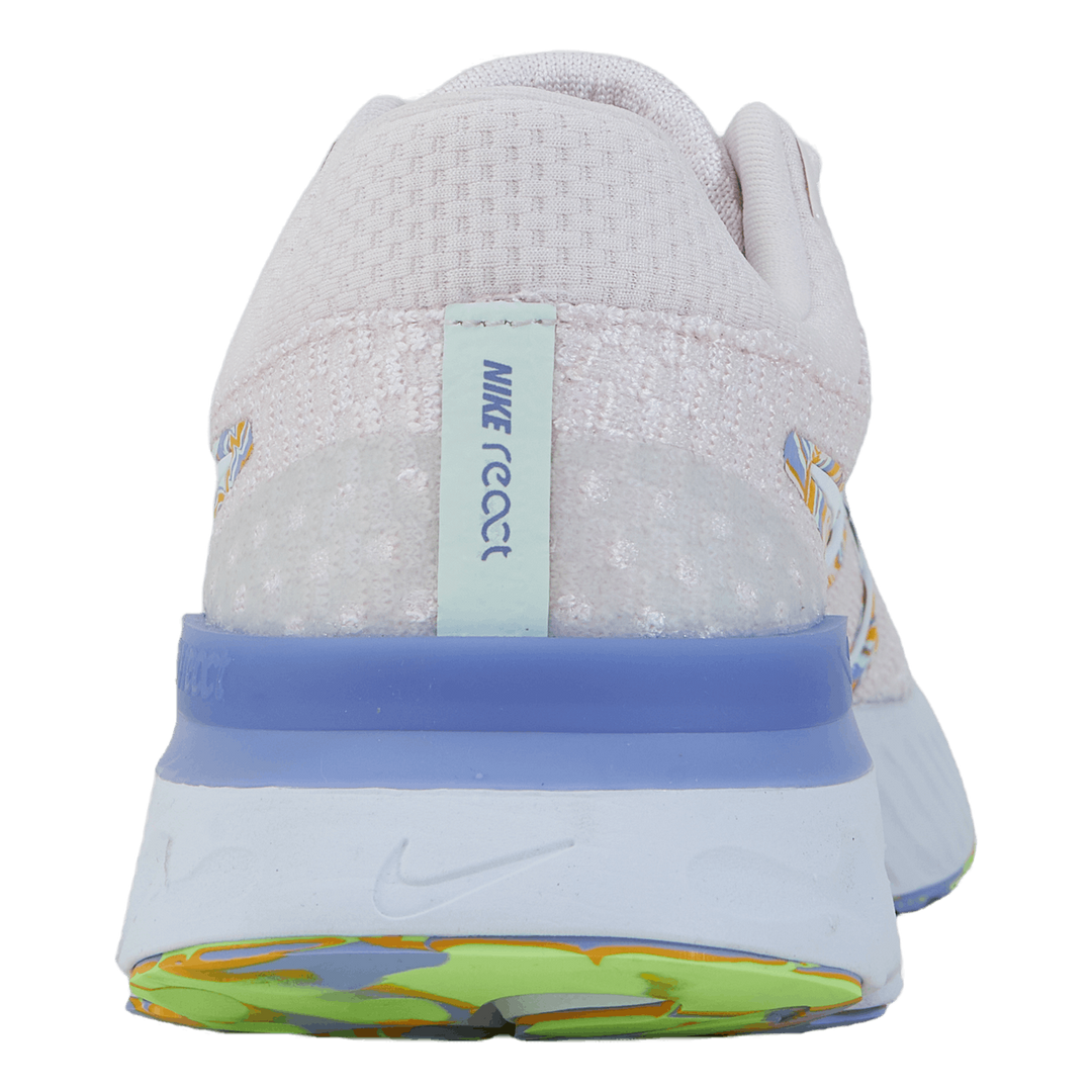 W React Infinity Run Fk 3 Prm Light Soft Pink/white-universi