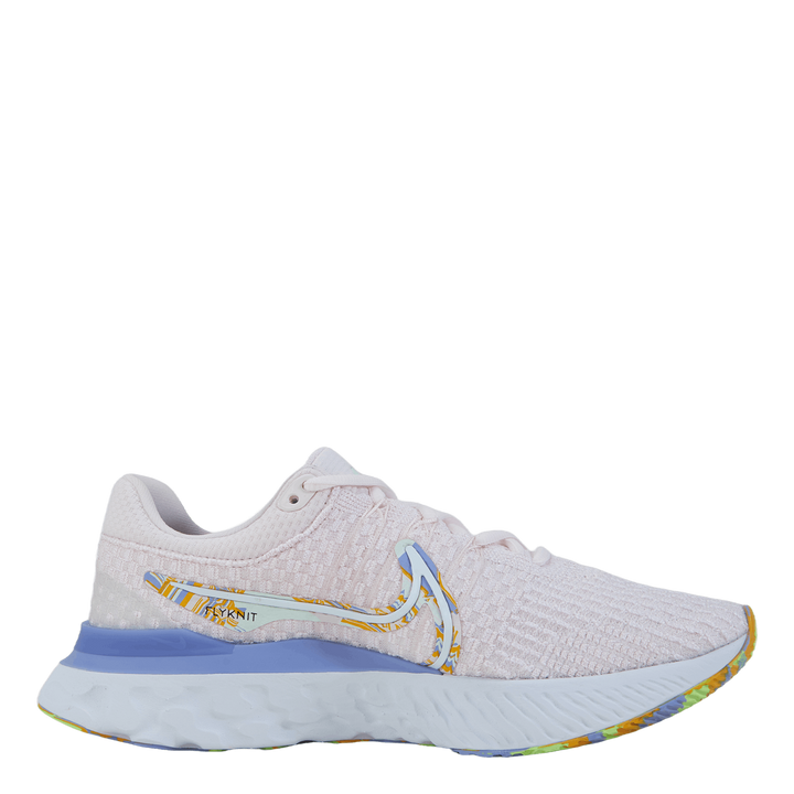 W React Infinity Run Fk 3 Prm Light Soft Pink/white-universi