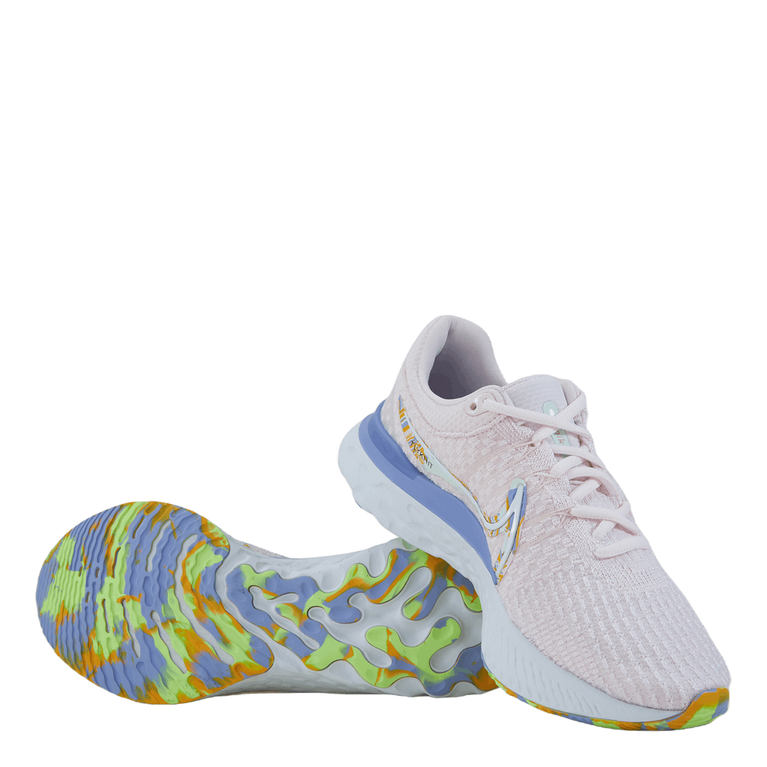 W React Infinity Run Fk 3 Prm Light Soft Pink/white-universi